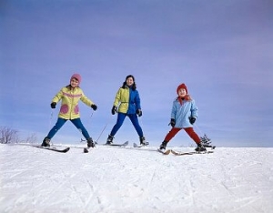 Familie skiferie